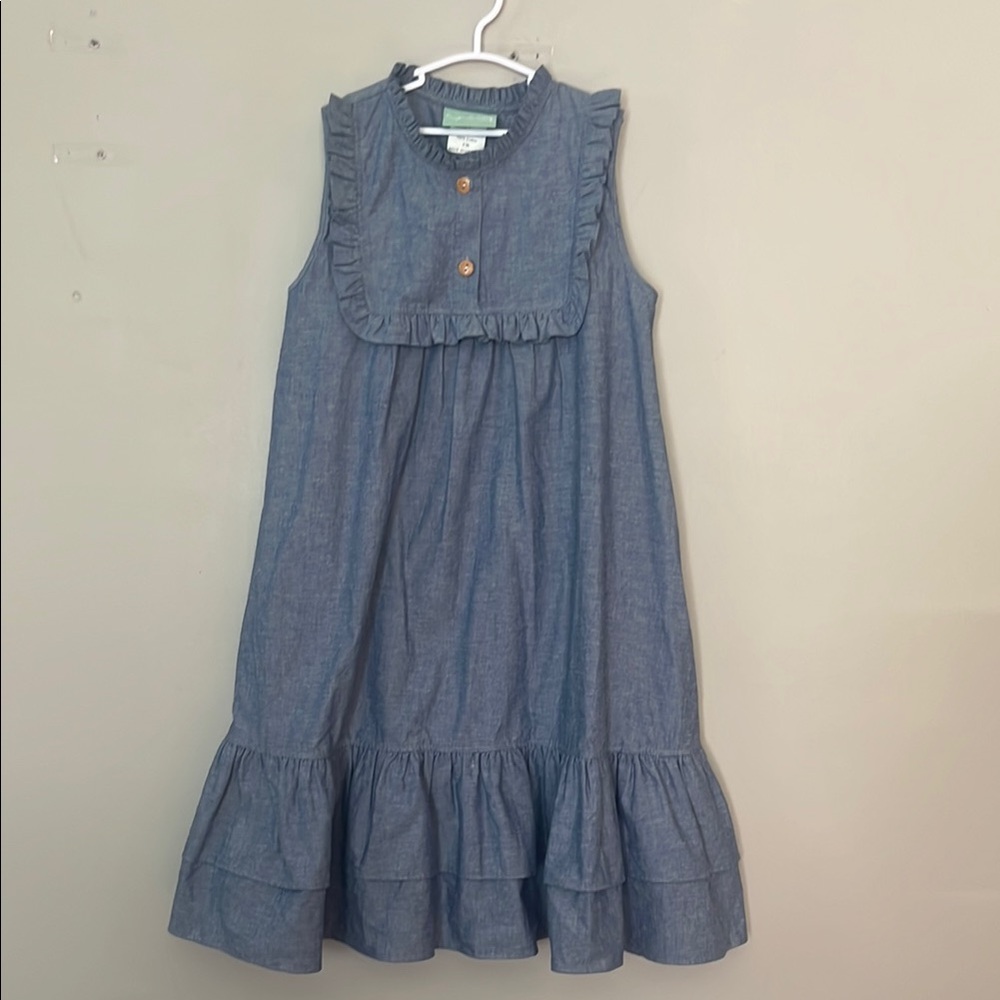 Sage & Lilly Chambray Kids Dress